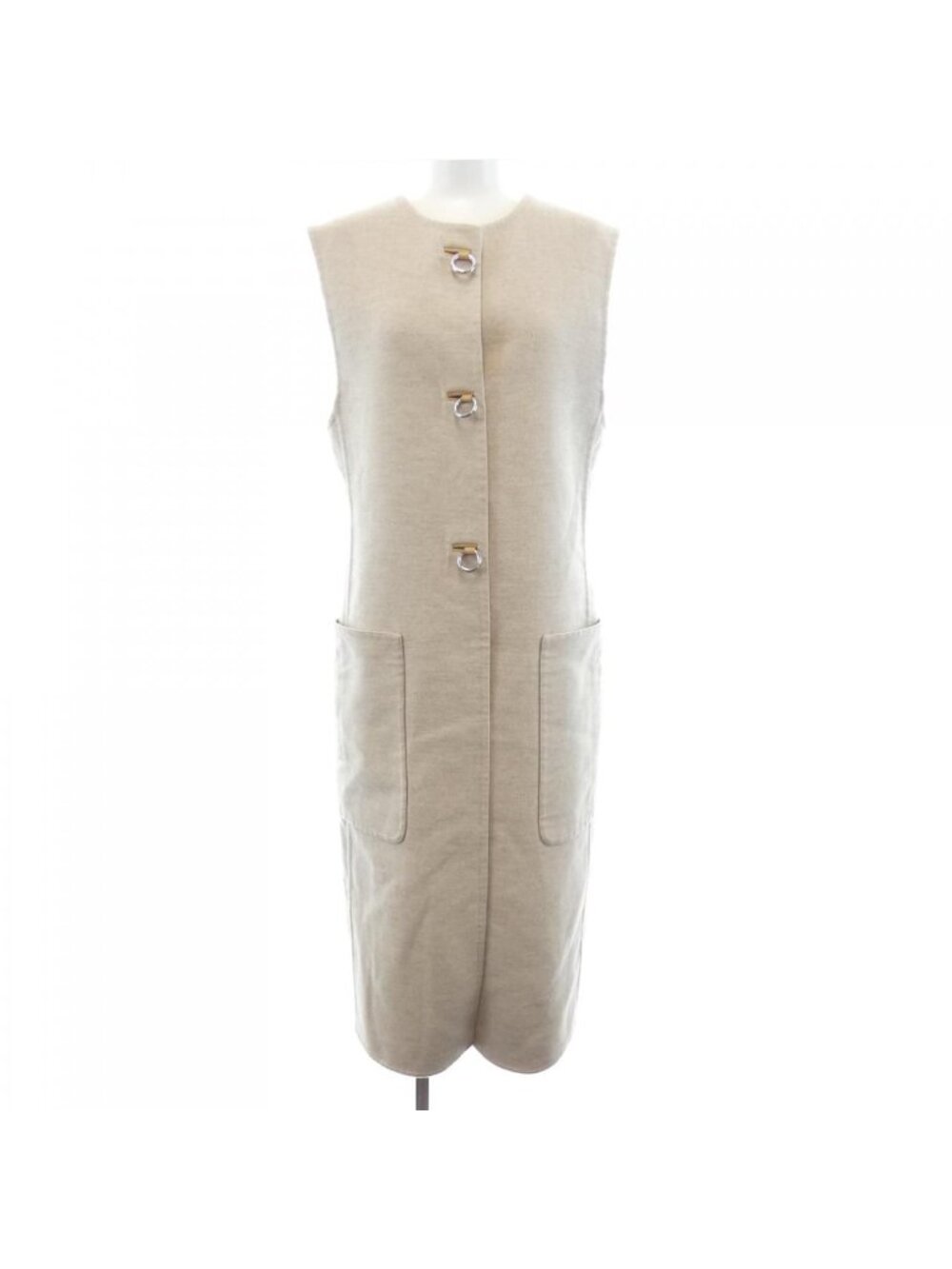 Hermes Double Face Long Gilet Vest